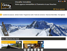 Tablet Screenshot of century21chevallierimm.com